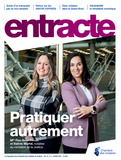 Magazine cover of "Pratiquer autrement"